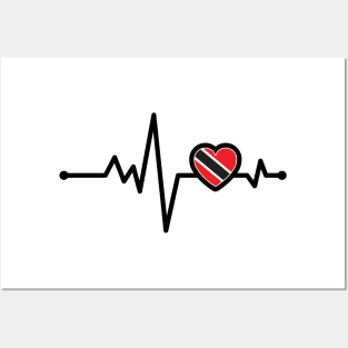 Trinidad and Tobago Heart Monitor Posters and Art